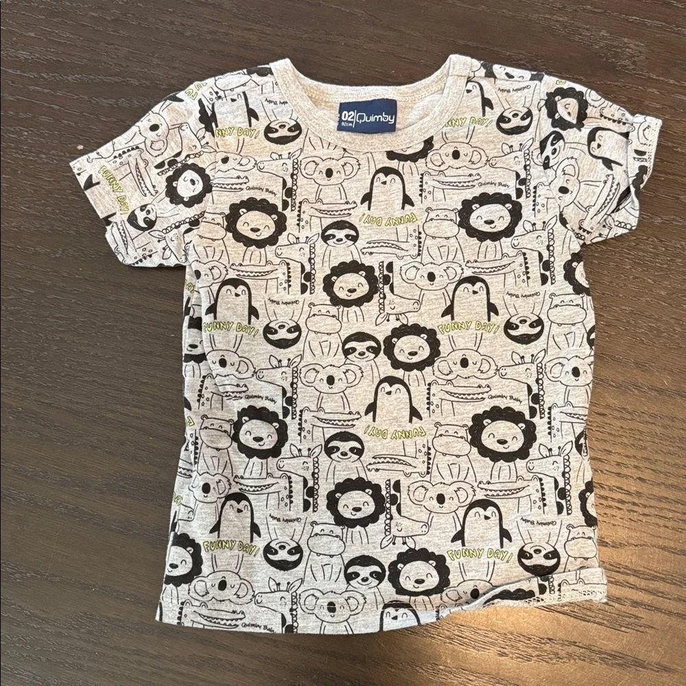 Lime Green Baby Overalls with Bear Design
